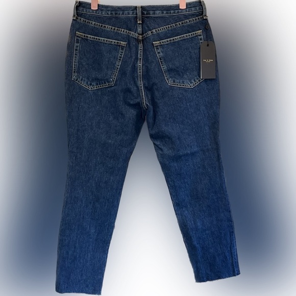 Rag & Bone Dark Stone High Rise Ankle Skinny Jeans - Picture 3 of 11